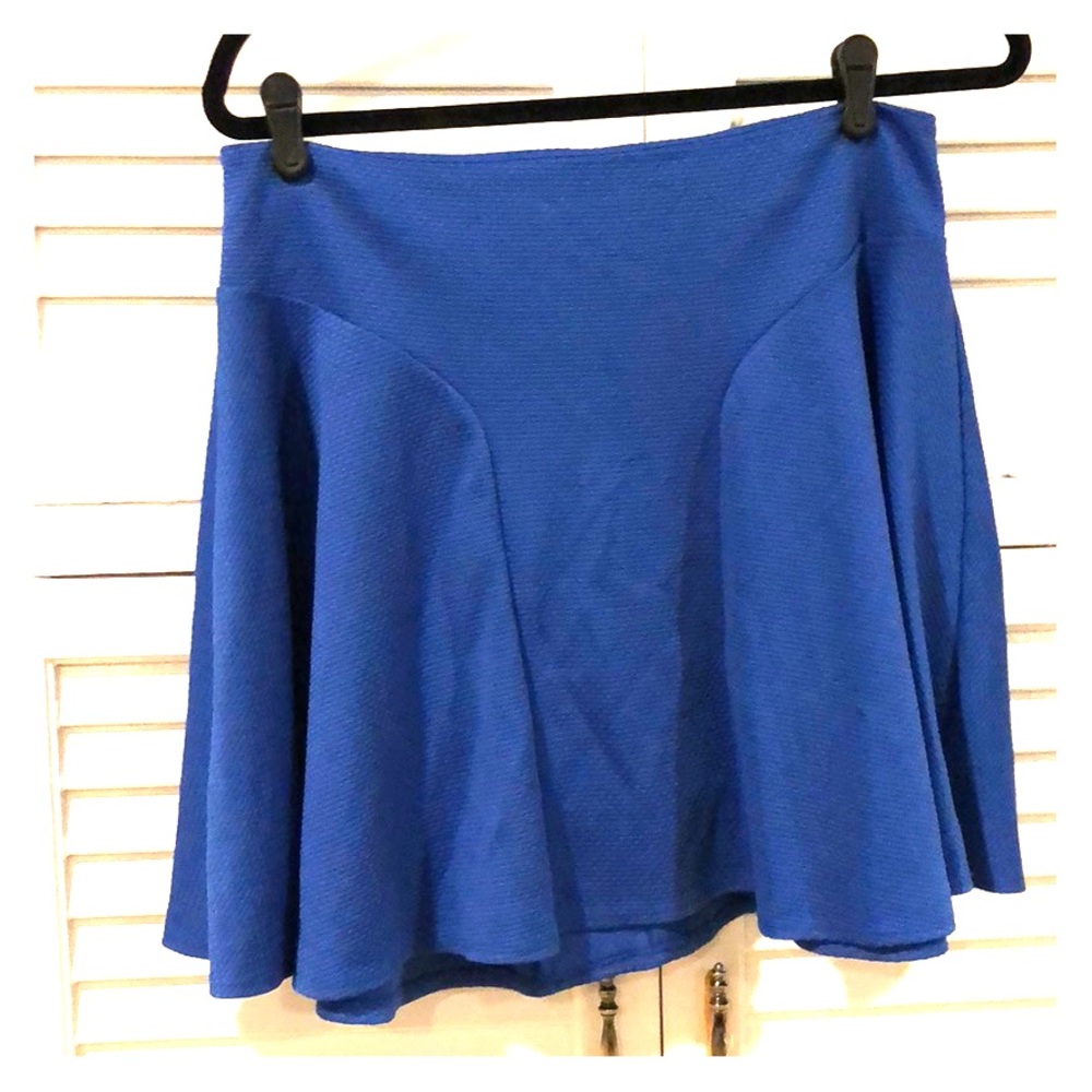 ASOS Skater girl skirt cobalt blue size 10